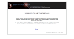 Desktop Screenshot of deeppoliticsforum.com