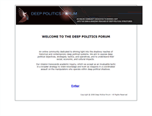 Tablet Screenshot of deeppoliticsforum.com